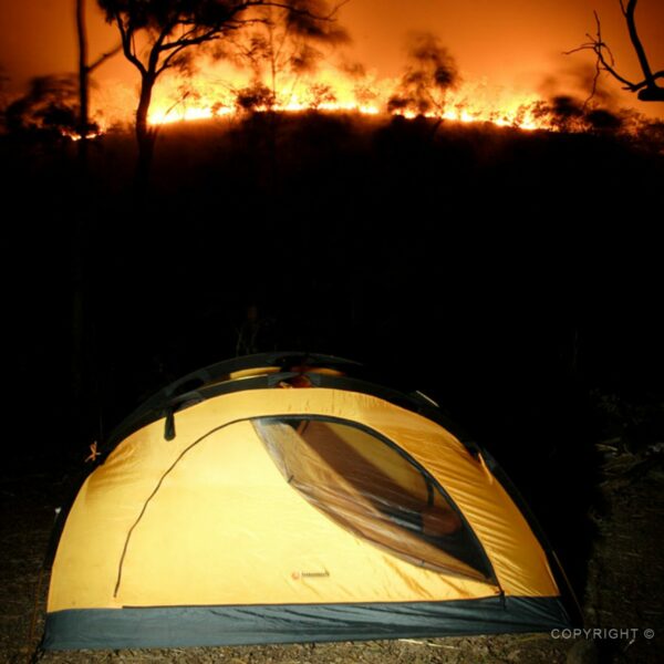 Tradiční australský požár