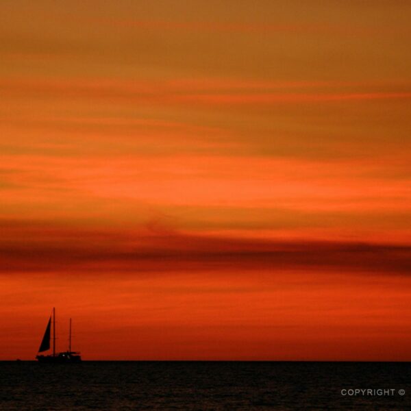 Západ slunce v Darwinu