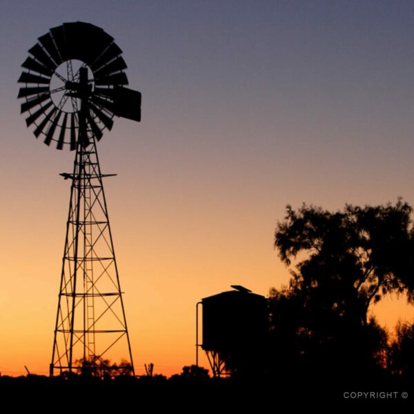 Západ slunce v outbacku