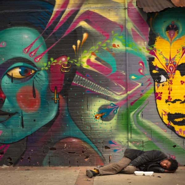 24 Grafitti v ulicích Bogoty