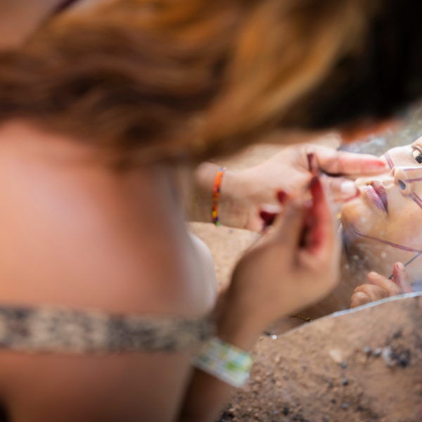 32 Tradiční ornamenty kmene Nukak Makú